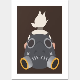 Minimalist Roadhog Posters and Art